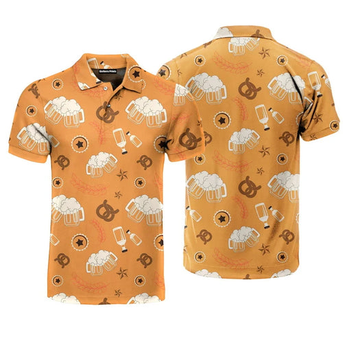 Beverage Cart VIP golf polo front and back